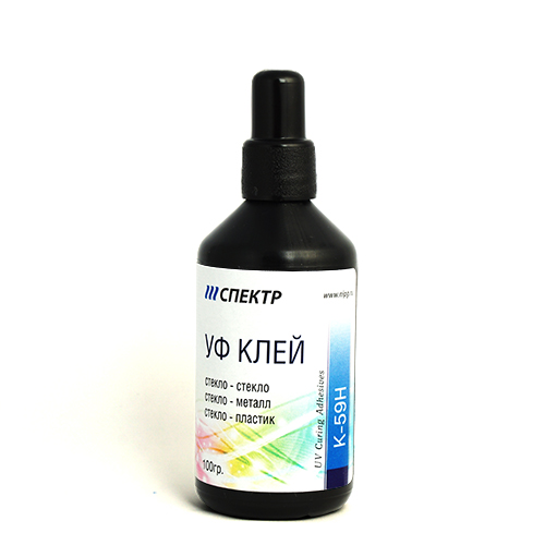 Картинка УФ-клей К-59Н, флакон 100г