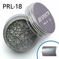 Перламутровый пигмент, серебристый, PRL-18, банка 7г.
